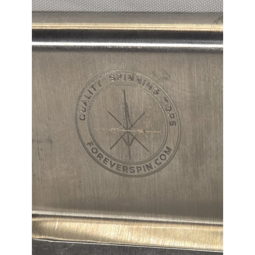 ForeverSpin Inox 304 Wallet aka Giant‎ Money Clip Metal EUC